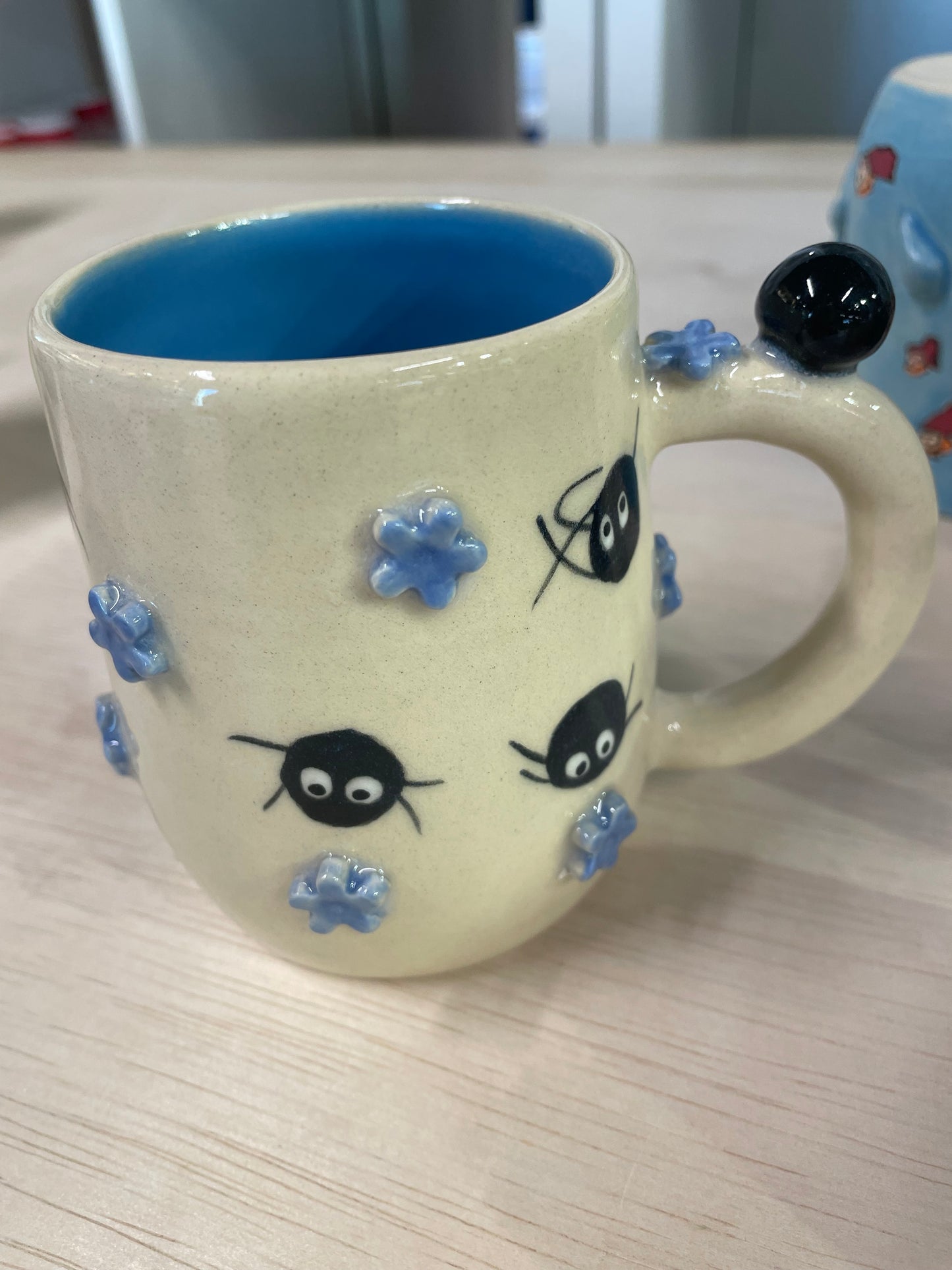 Soots baby blue mug