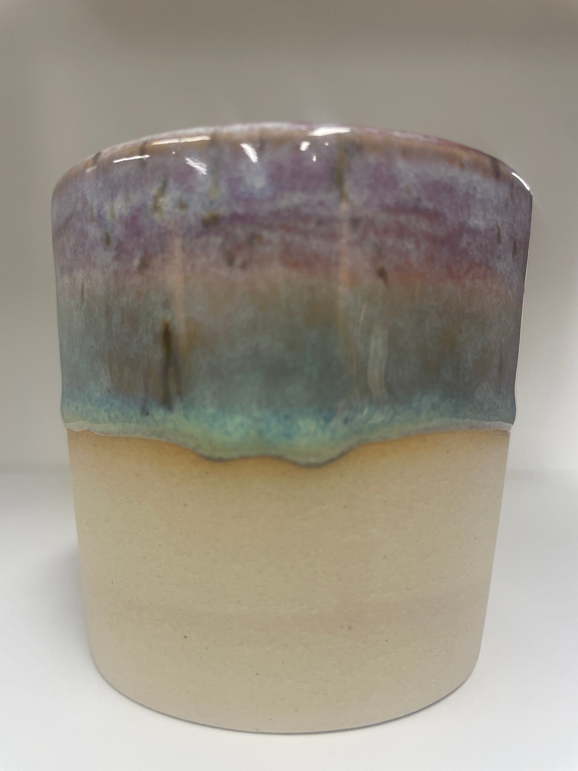 V Cup Aurora — handmade ceramic by Ceramic Cube, Lusail Doha Qatar