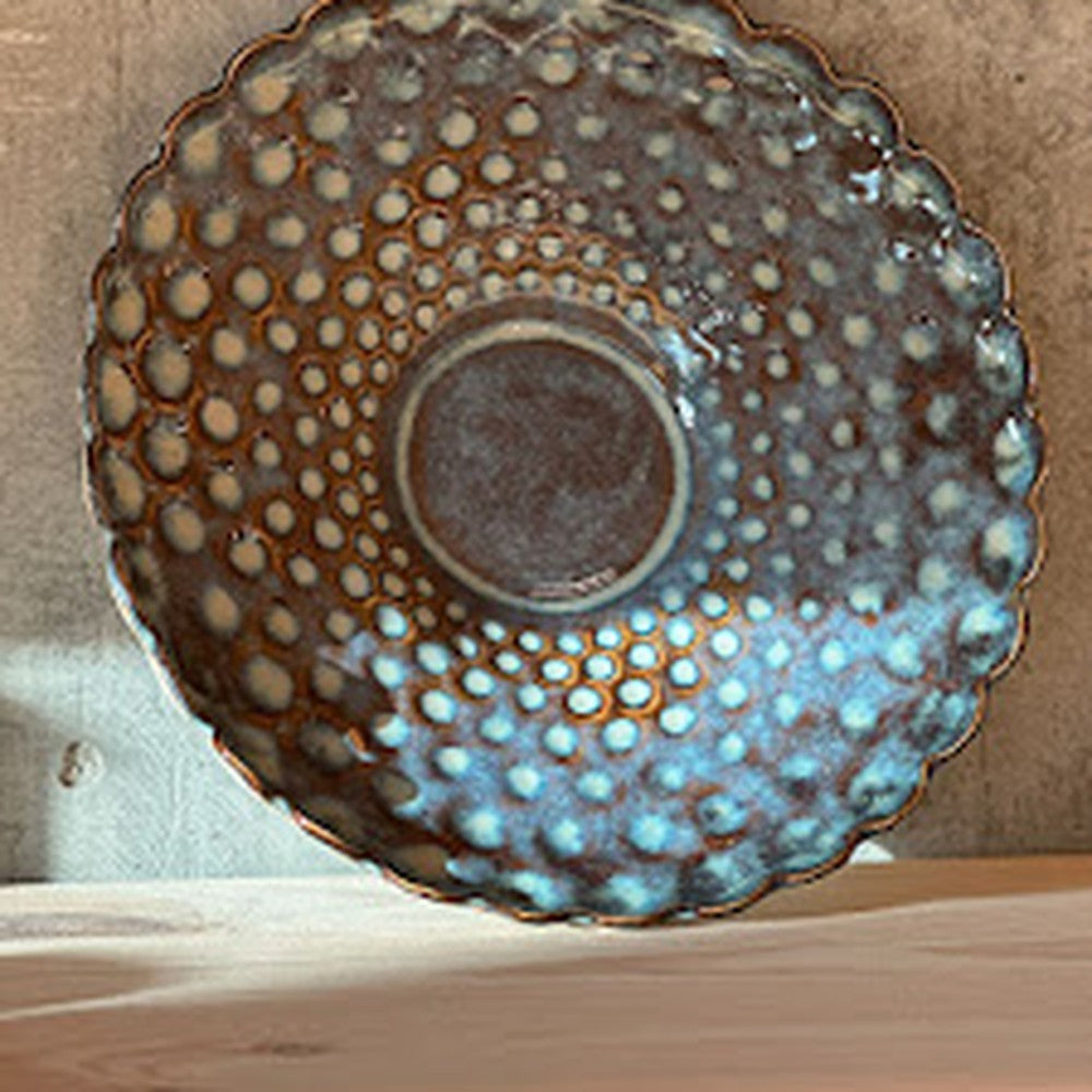 Round Plate - Blue 2