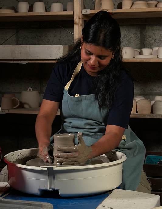Walk-in try the pottery wheel at Ceramic Cube, Doha