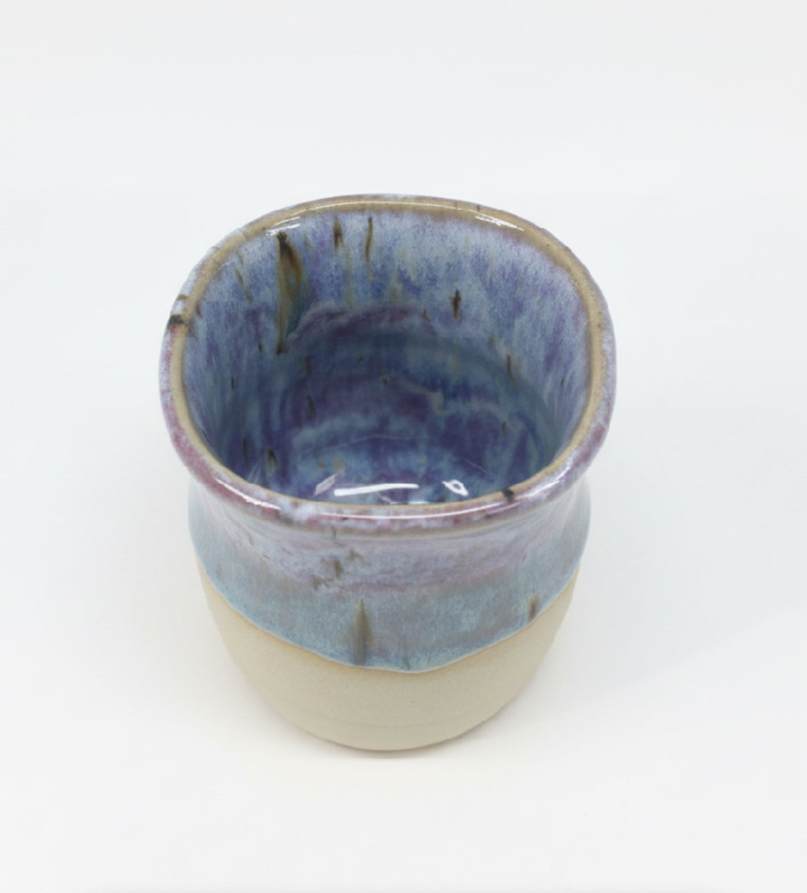 Cube Cup Aurora — handmade ceramic by Ceramic Cube, Lusail Doha Qatar