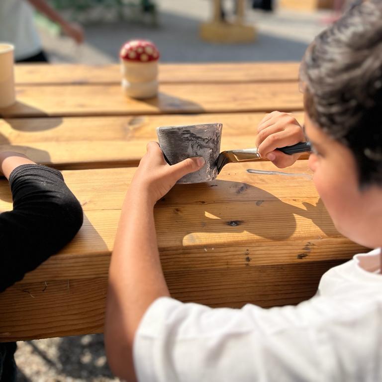 Qatar Sustainability Week Glaze & Revive Ceramic Cube