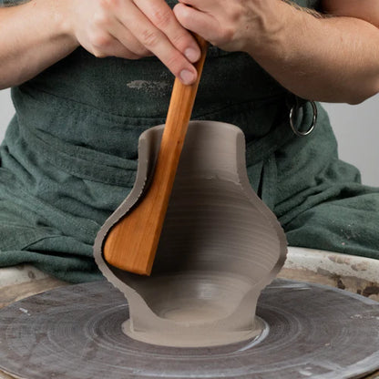 Throwing Stick 1 — handmade ceramic by Ceramic Cube, Lusail Doha Qatar