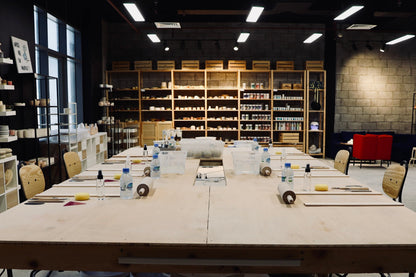 Private pottery fusion session, hand-building at Ceramic Cube