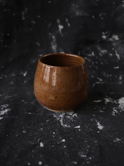 Brown Speckled Cup