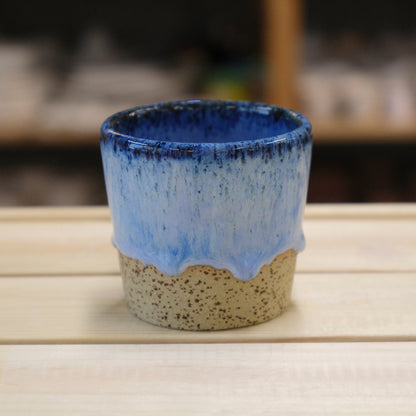 V Cup Speckled Blue