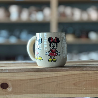 Mini & Mickey Mouse Mug - Beige