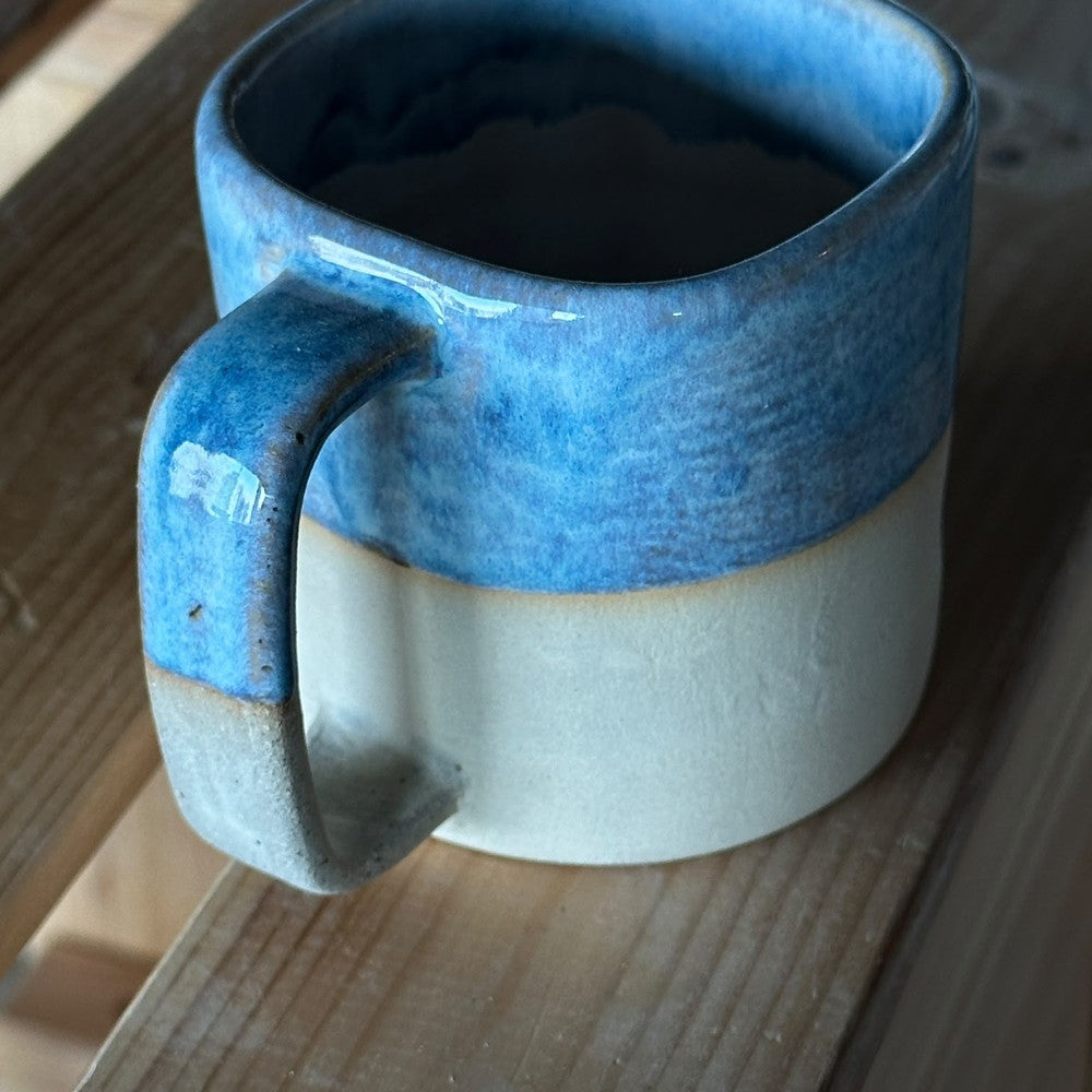 Cube Mug - Black & blue