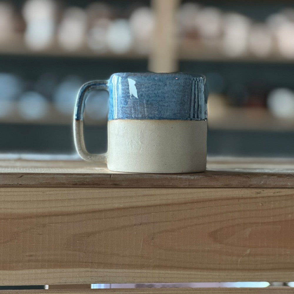 Cube Mug - Black & blue