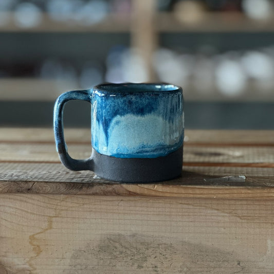 Cube Mug - Ocean blue