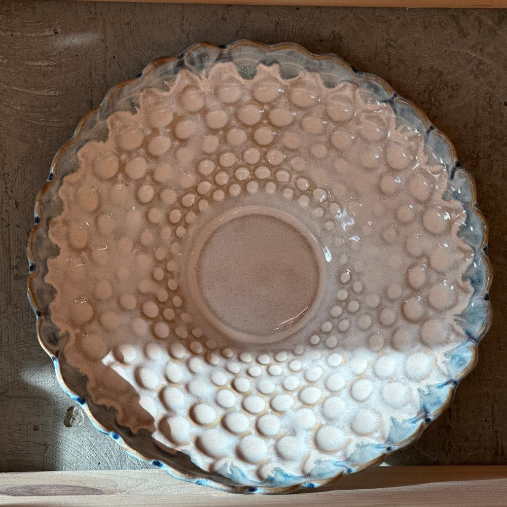 Round Plate - Blue